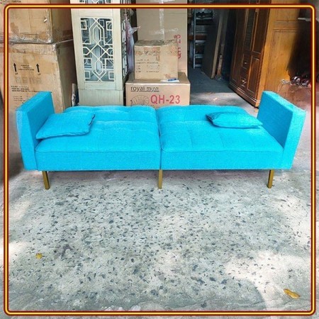 Sofa Bed - Light Blue : Ghế Sofa Băng + Ngã Thành Giường 